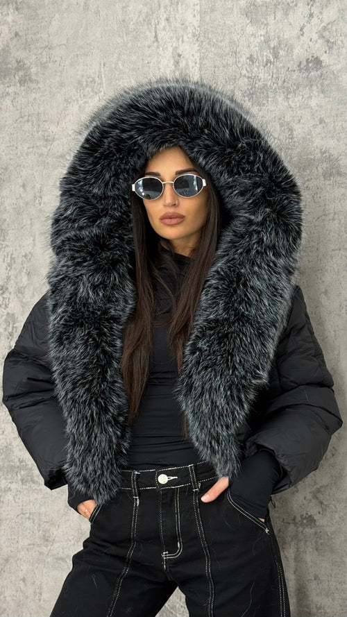 Piumino Pelliccia Crop 2.0