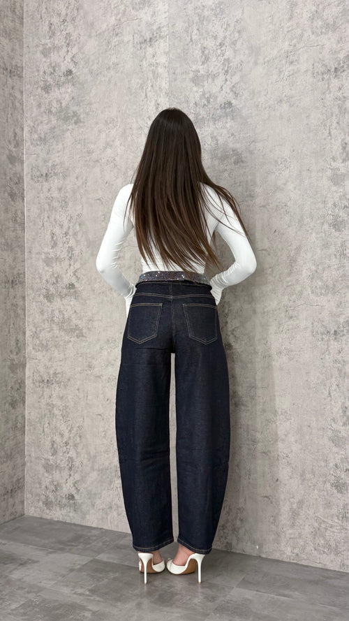 Jeans Crystal Cuff