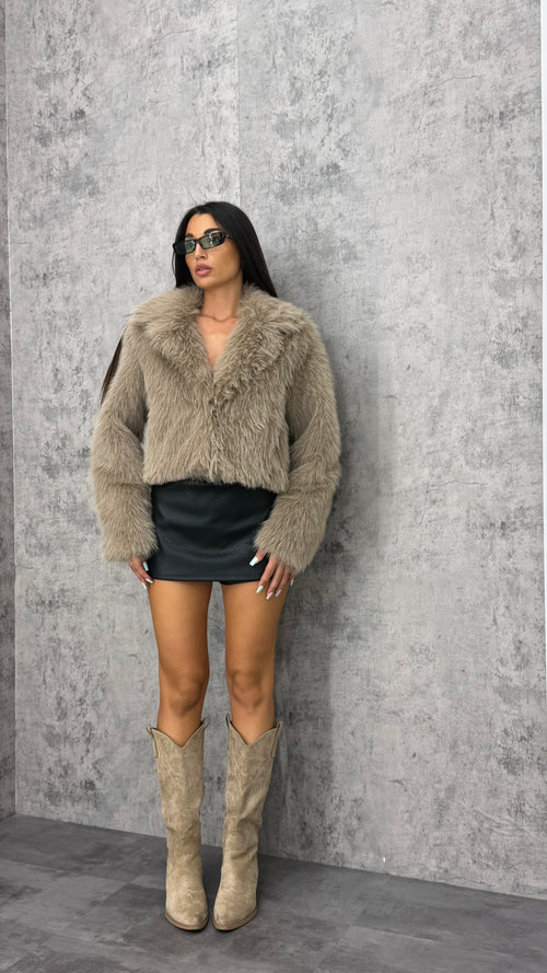 Pelliccia Crop - 5 colori