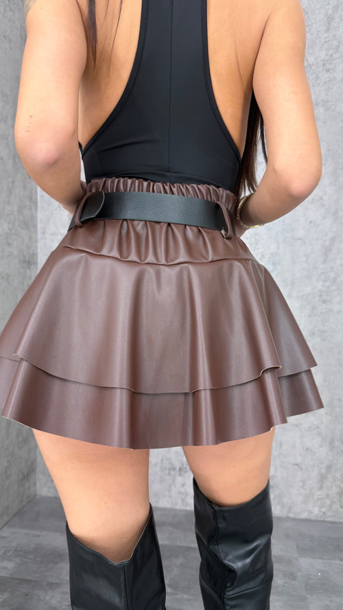 Gonna/Shorts Ecopelle - 2 colori