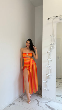 Coordinato Aloha Arancio