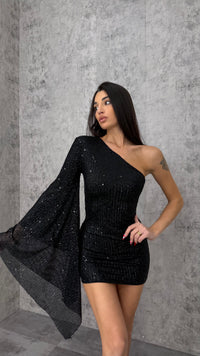 Abito Paillettes Mono - 2 colori - 3