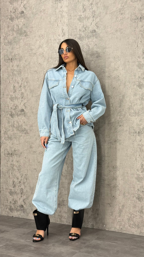 Coordinato Denim Street Blu Jeans