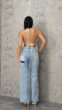 Jeans Silver Diamond Blue - 4