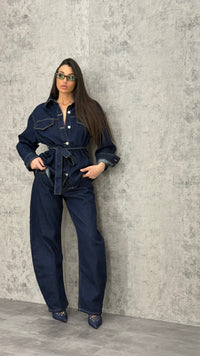 Coordinato Denim Street Blu scuro - 4