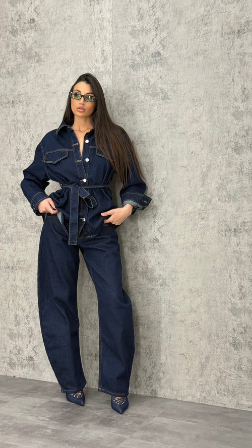 Coordinato Denim Street Blu scuro