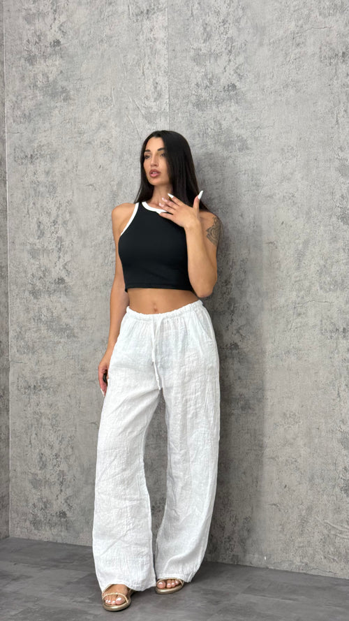 Pantalone Lino - 6 colori
