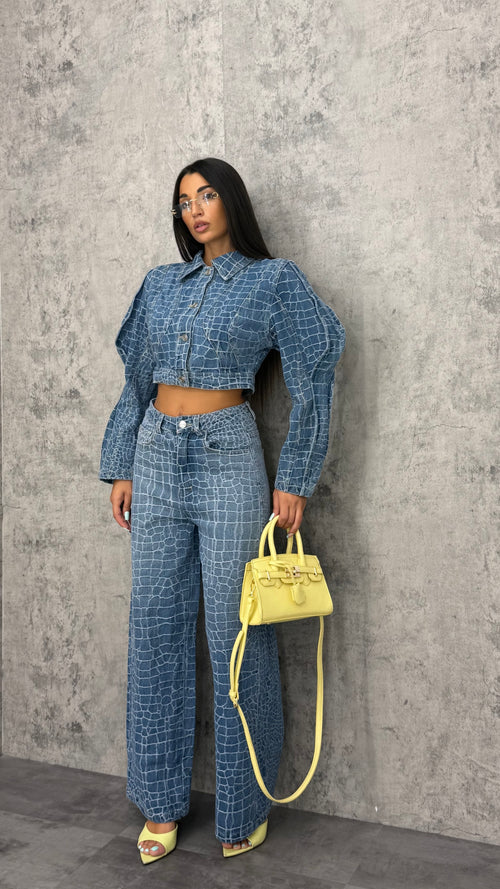Coordinato Croco Wave