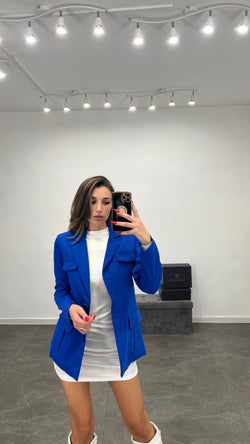 Giacca/Blazer con taschini - 3 colori