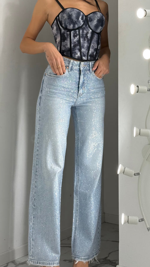 Jeans crystal