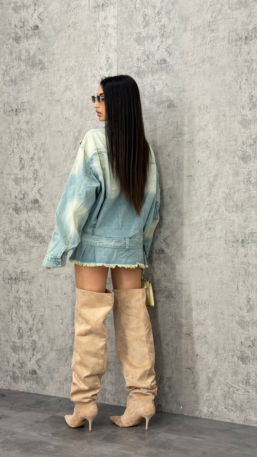 Camicione Jeans Over