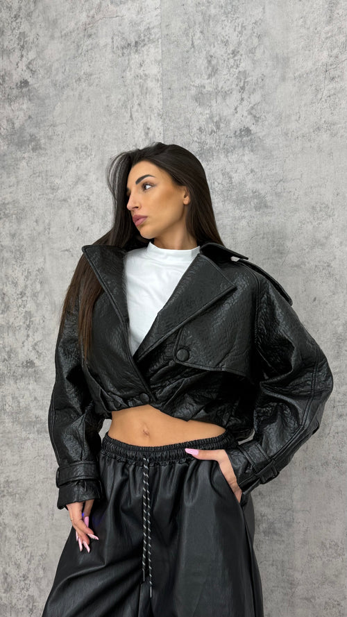 Bomber Glossy Ecopelle - 3 colori