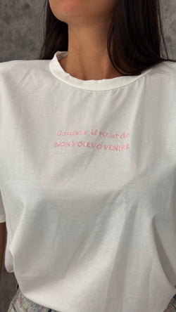 T-shirt ritardataria