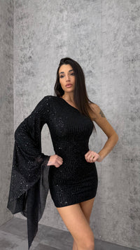 Abito Paillettes Mono - 2 colori - 4