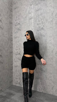 Completo maglione + shorts - 2 colori - 4