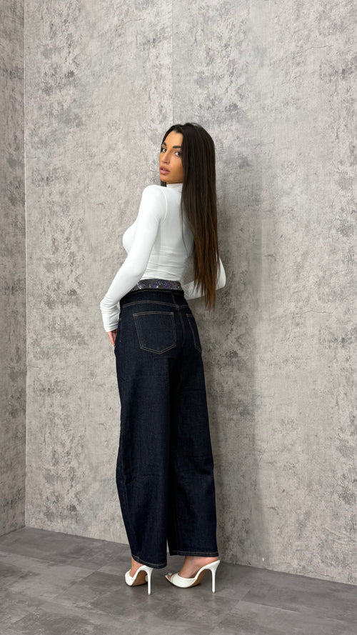 Jeans Crystal Cuff