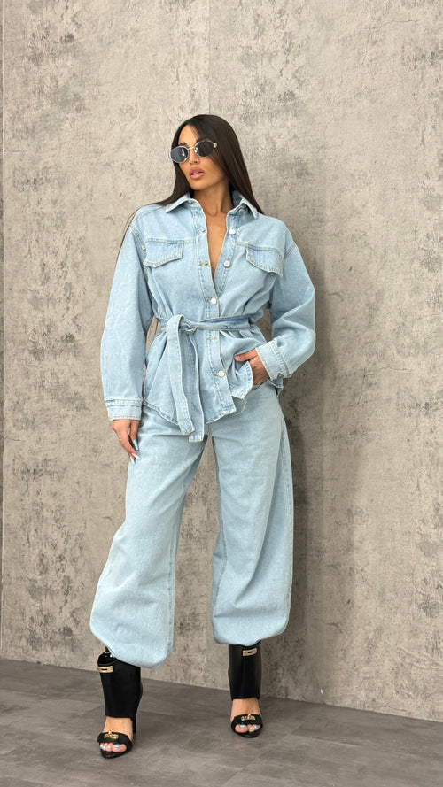 Coordinato Denim Street Blu Jeans