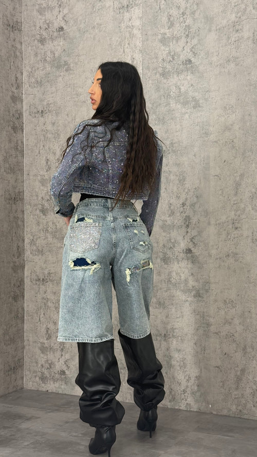 Bermuda Crystal Pocket Sabbiato