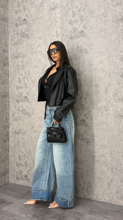 Jeans Button Up