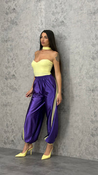 Pantalone Raso Bande - 4 colori - 3