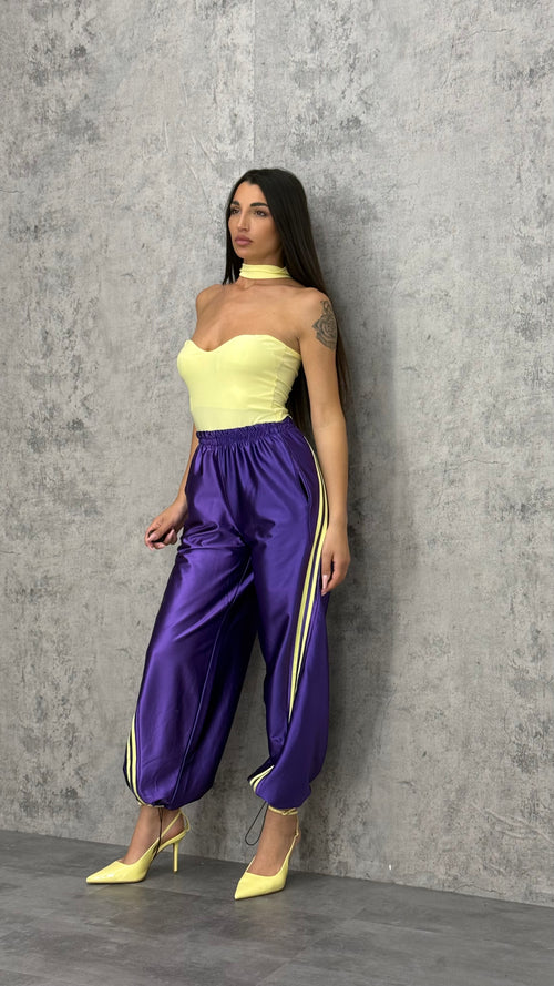 Pantalone Raso Bande - 4 colori