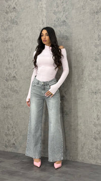 Jeans Pink Diamond Black - 3