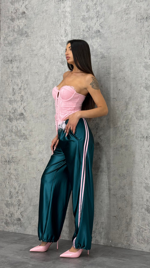 Pantalone Raso Bande - 4 colori