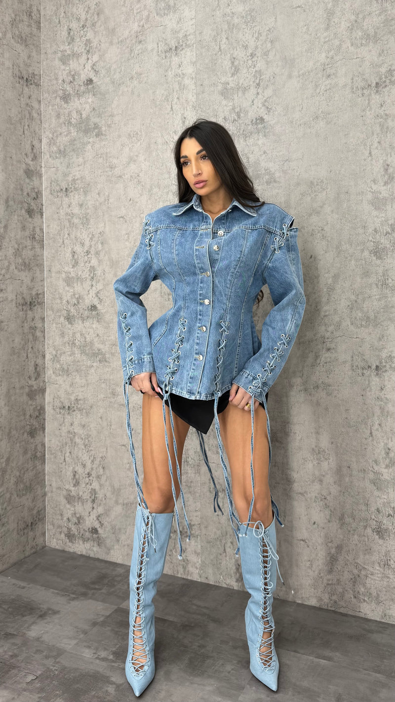 Camicione Jeans Laces - 2 colori