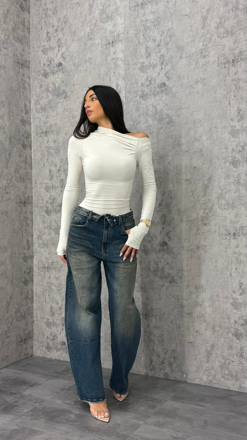 Jeans Risvolto Baloon