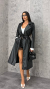 Trench Lungo Ecopelle - 2 colori