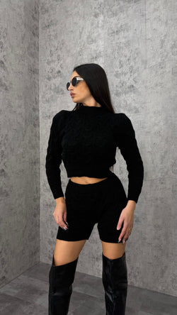 Completo maglione + shorts - 2 colori