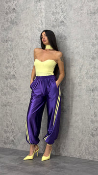 Pantalone Raso Bande - 4 colori - 1