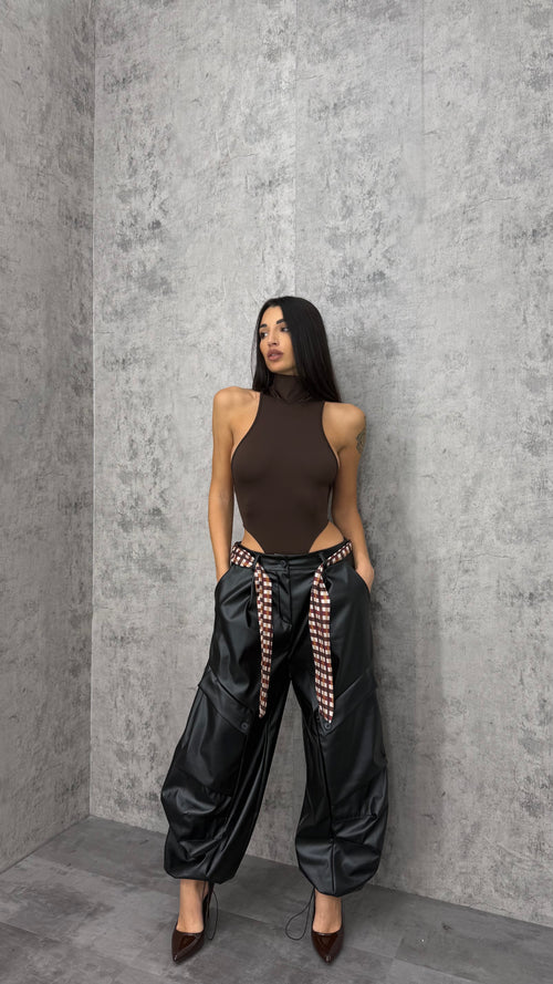 Pantalone Tasconi Ecopelle