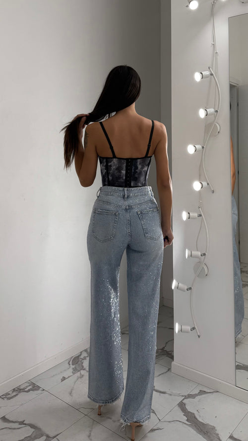 Jeans crystal