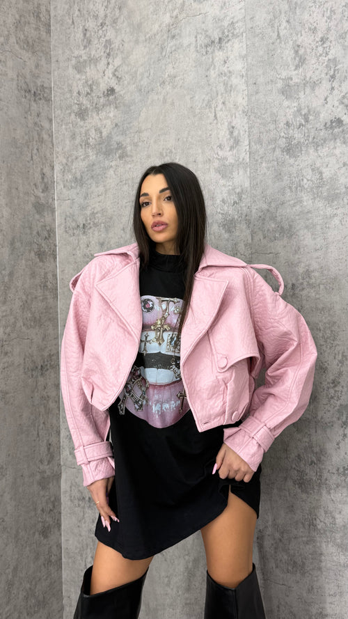 Bomber Glossy Ecopelle - 3 colori