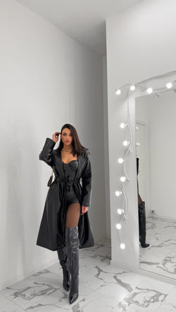 Trench Ecopelle Imbottito