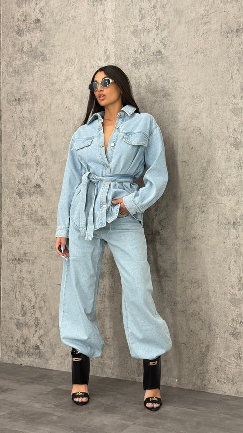 Coordinato Denim Street Blu Jeans