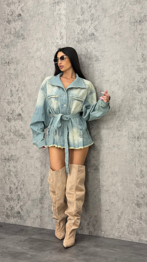 Camicione Jeans Over