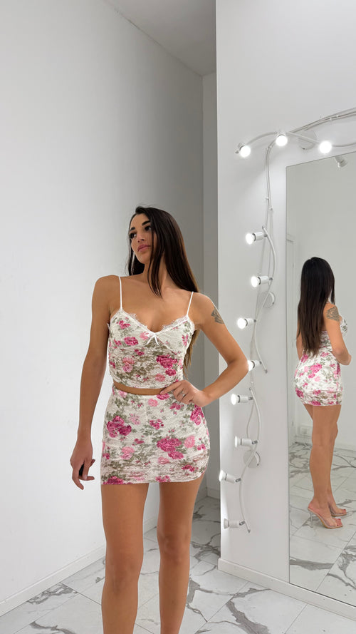 Coordinato wildflower paillettes - 2 colori
