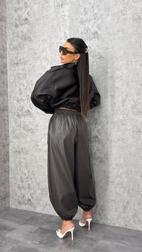 Pantalone Leather Baloon - 2 colori - 4