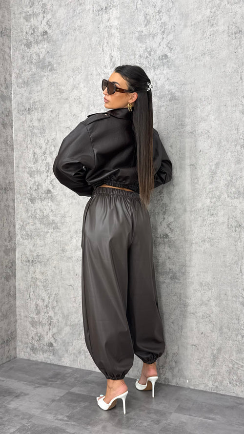 Pantalone Leather Baloon - 2 colori