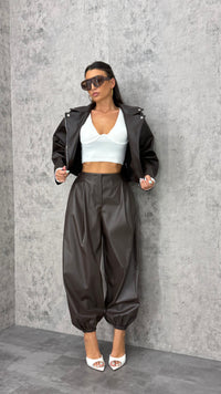 Pantalone Leather Baloon - 2 colori - 2