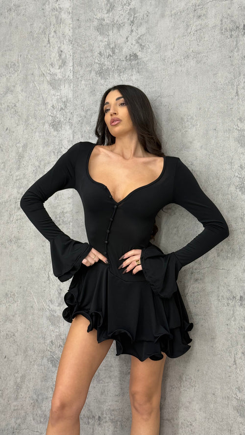 Abito / Tutina Asimmetrico Basic - 2 colori