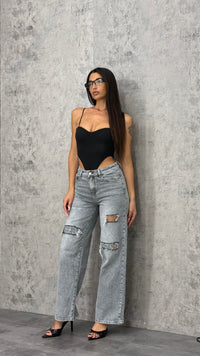 Jeans Silver Diamond Grey - 3