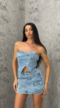 Coordinato Denim Girl