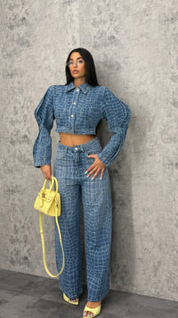 Coordinato Croco Wave - 1