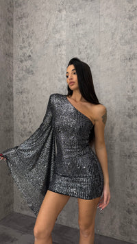 Abito Paillettes Mono - 2 colori - 6