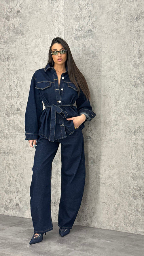 Coordinato Denim Street Blu scuro