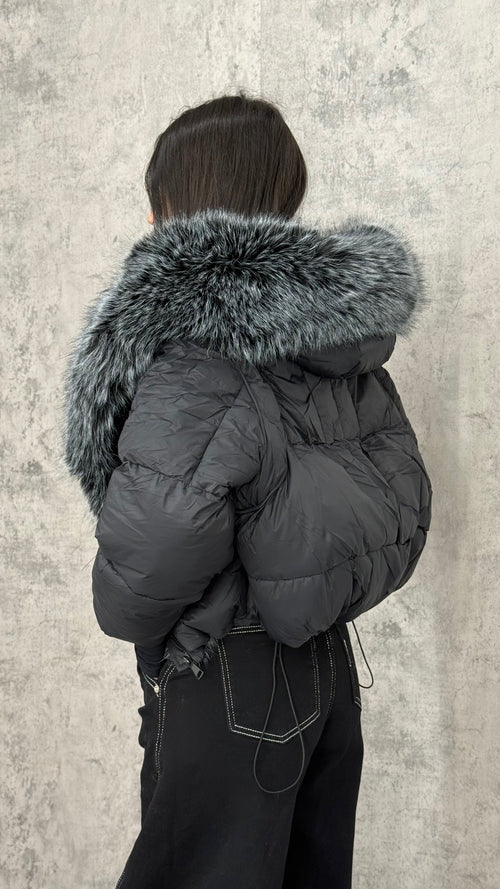 Piumino Pelliccia Crop 2.0