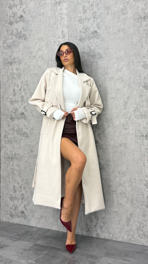 Cappotto Trench Effect - 3 colori